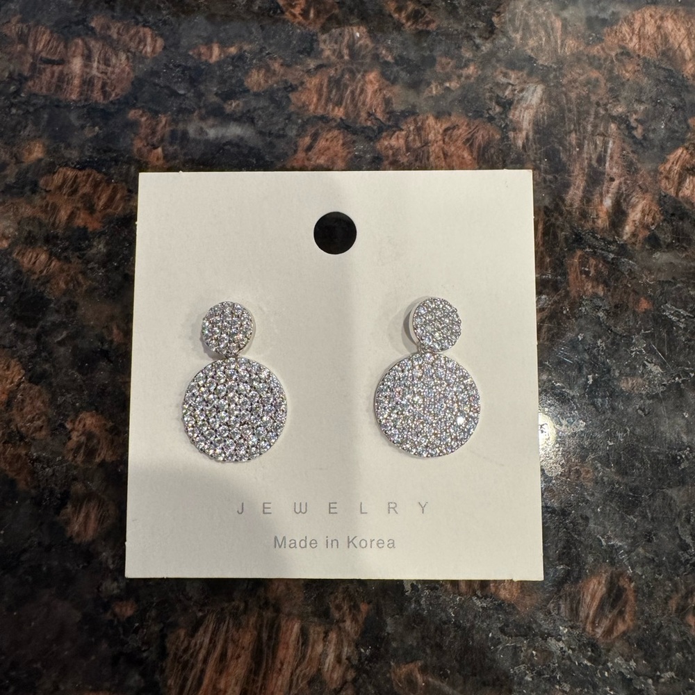 Elegant Silver Stud Earrings